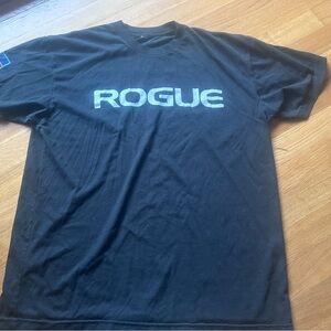 Rogue fitness Men's black THOR graphic Short Sleeve Tee large